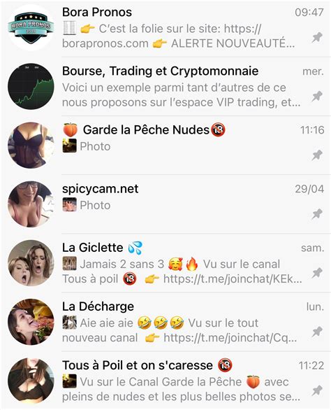 Once your group is full of 200 members, you can convert it into a Super Group. . Groupe vip telegram